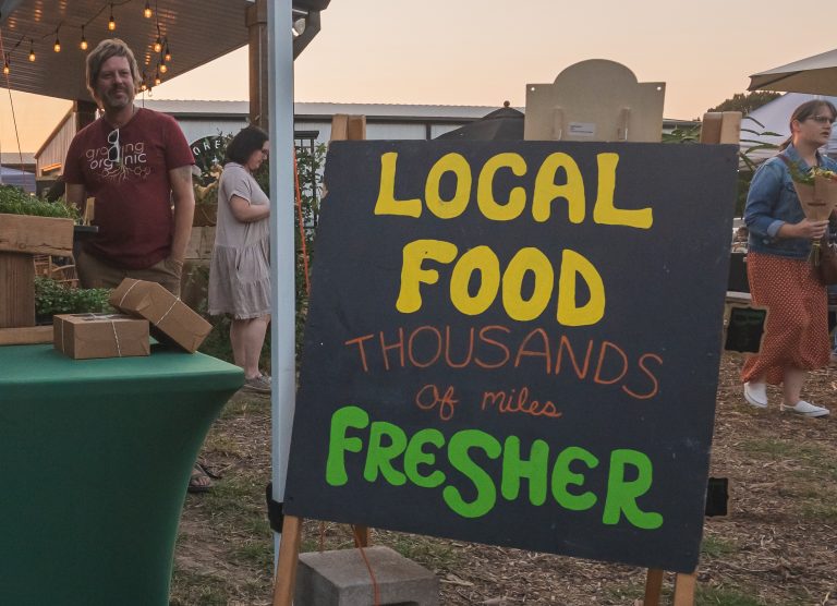 Fresh local food from Texas growers